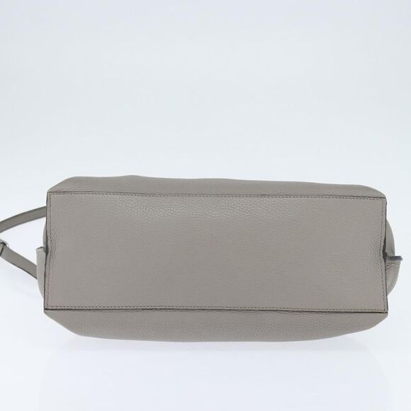 Gucci Bamboo Daily Top Handle Bag Leather Gray Leather Handbag (Pre-Owned) - Picture 15 of 16